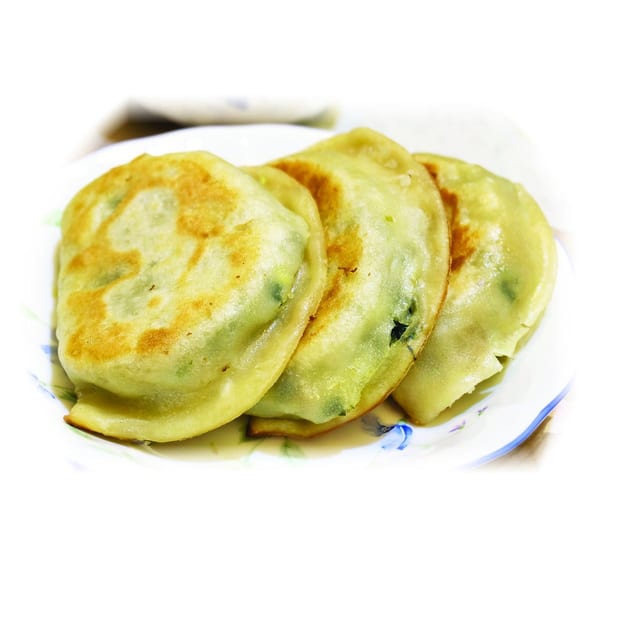 Fried leek dumpling (3) / 韭菜盒子(3).