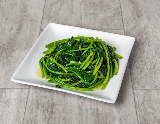 Sautéed spinach (lunch) / 清炒菠菜(午).